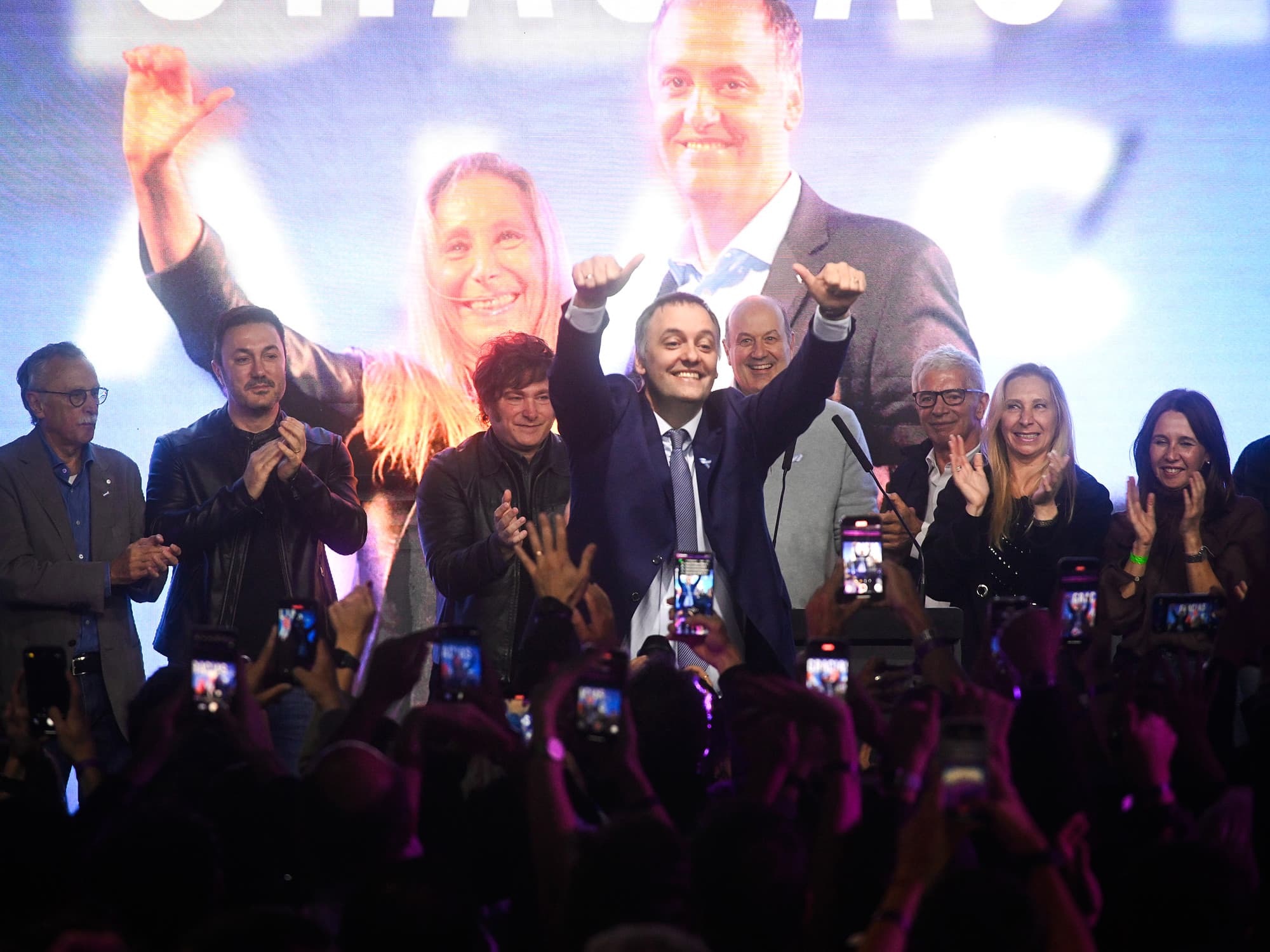 Imagen institucional del Gobierno y el Palacio de la Casa Rosada